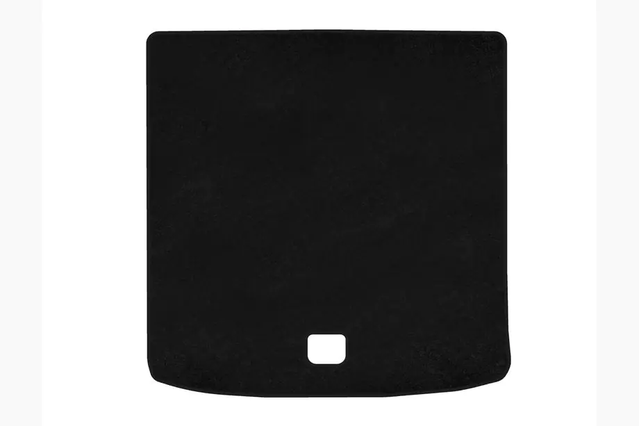Audi A4 B7 2004-2008 Premium V-2 textile trunk mat (Avant, Black) Image