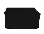 Audi 100 C3 1988-1991 Premium carpet trunk mat (1982-1988, Sedan, Black) photo 1