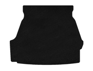 BMW 5 Series E34 1988-1995 Premium V-2 Trunk Mat Textile (SD, Black) photo 1