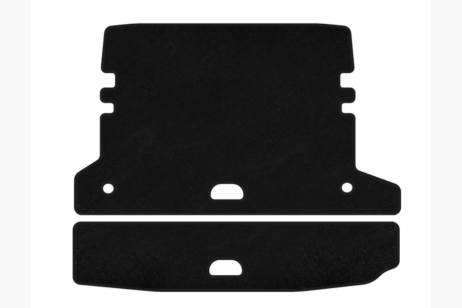 BMW 3 Series F30/F31 2012-2019 Premium V-2 Textile Trunk Mat (for F-31, Black) Photo 1