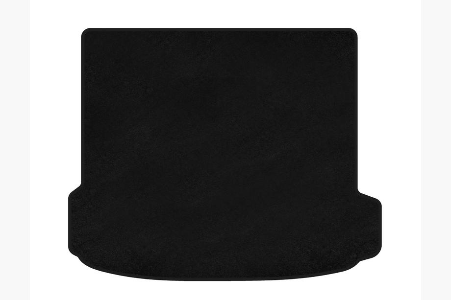 BMW X6 E71 2008–2014 Trunk Mat Textile Premium V-2 (Black) Image