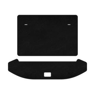 Premium Textile Trunk Mat (3 Rows, Black) Jetour X70 2018-