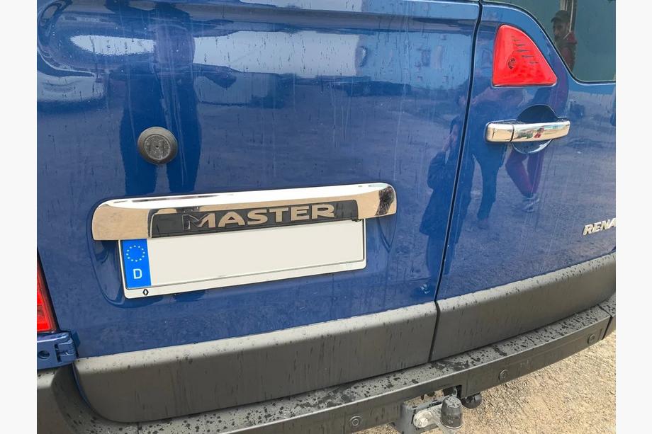 Nissan NV400 2010-2024 Stainless steel trim above license plate Image