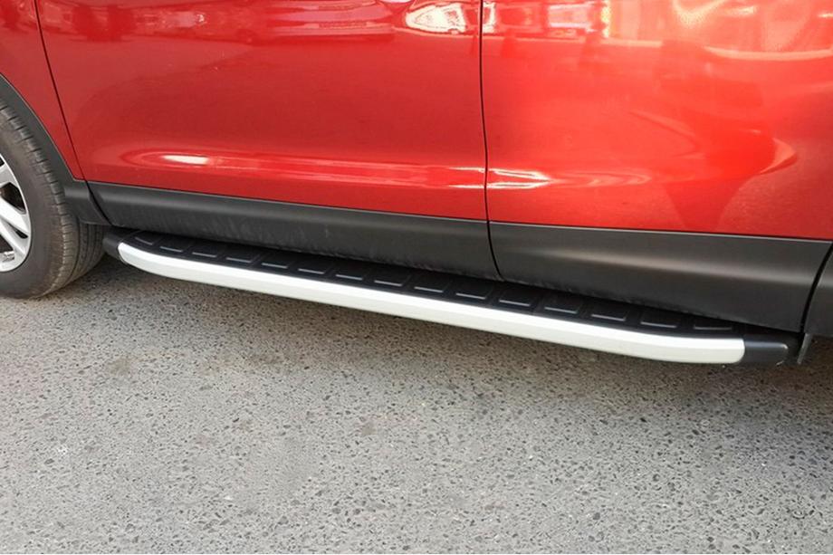 Nissan Qashqai 2014-2021 Side Steps Fullmond (2 pcs, aluminum) Image