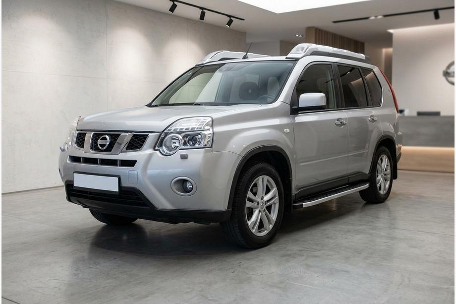 Nissan X-trail T31 2007-2014 Side Steps Fullmond (2 pcs, aluminum) Image
