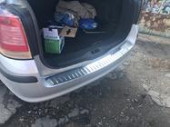 Opel Astra H 2004-2013 Rear Bumper Protector OmsaLine Gloss (SW, Stainless Steel) photo 6