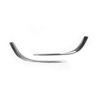 Fog light covers (2 pcs, stainless steel) Opel Astra J 2009-2015 photo 3