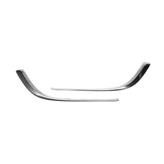 Fog light covers (2 pcs, stainless steel) Opel Astra J 2009-2015 photo 4