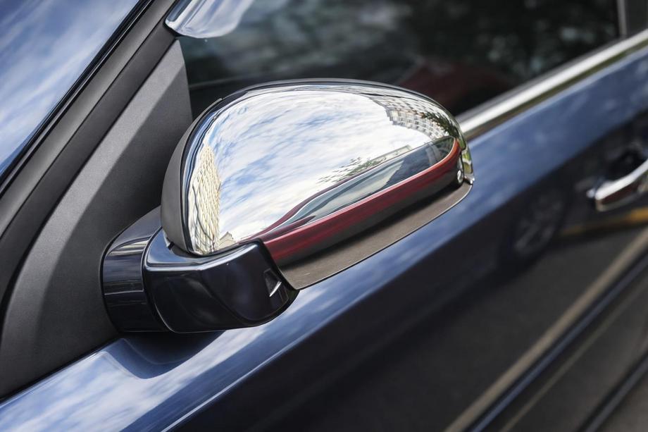 Opel Signum 2003-2008 Mirror Covers (2 pcs, Stainless Steel) Image
