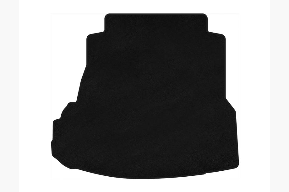 Audi A4 B5 1994–2001 Classic textile trunk mat (Sedan, Black) Image