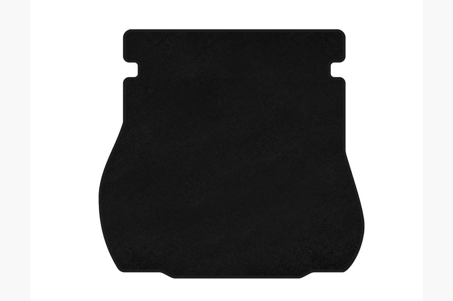 Audi A4 B5 1994–2001 Textile boot mat Classic V-1 (Avant, Black) Image