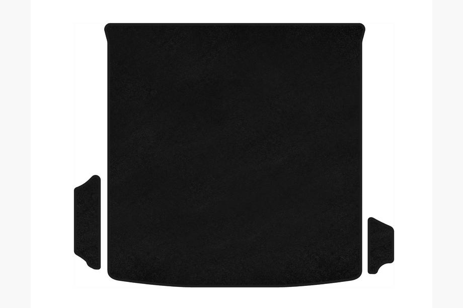 Audi Q8 2018- Trunk Mat Textile Classic V-1 (Black) Image