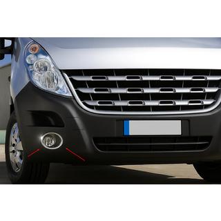 Chrome Fog Light Covers (2 pcs, Stainless Steel)