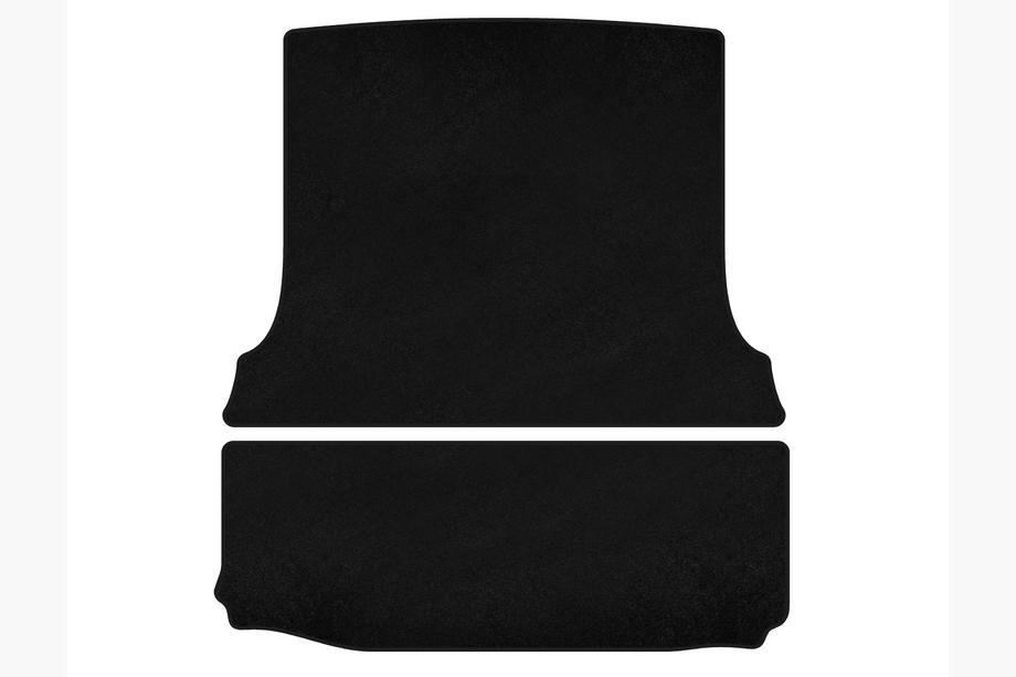 Fiat Fiorino/Qubo 2008-2024 Textile Trunk Mat Classic (Cargo, Black) Image