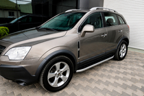 Opel Antara 2006-2017 Side Steps Fullmond (2 pcs, aluminum) photo 1