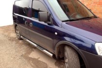 Opel Combo 2002–2012 Side Pipes (2 pcs, Stainless Steel) photo 1