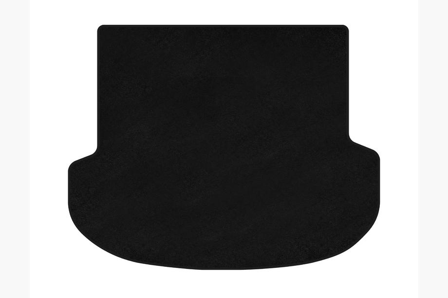 Hyundai Santa Fe 4 2018-2023 Trunk Mat Textile Classic (2020-2023, Black) Image