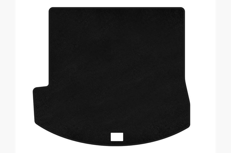 Hyundai Santa Fe 4 2018-2023 Trunk Mat Textile Classic (for Grand, Black) Image