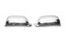 Volkswagen Touareg 2002–2010 Mirror Covers 2003-2007 (2 pcs, Stainless Steel) OmsaLine - Italian Stainless Steel photo 4