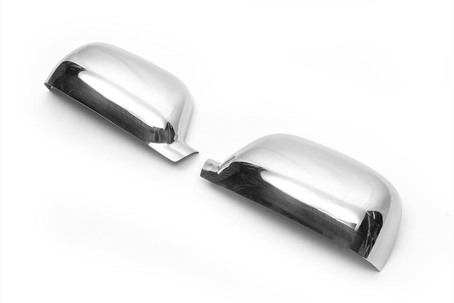 Volkswagen Touareg 2002–2010 Mirror Covers 2003-2007 (2 pcs, Stainless Steel) Photo 5