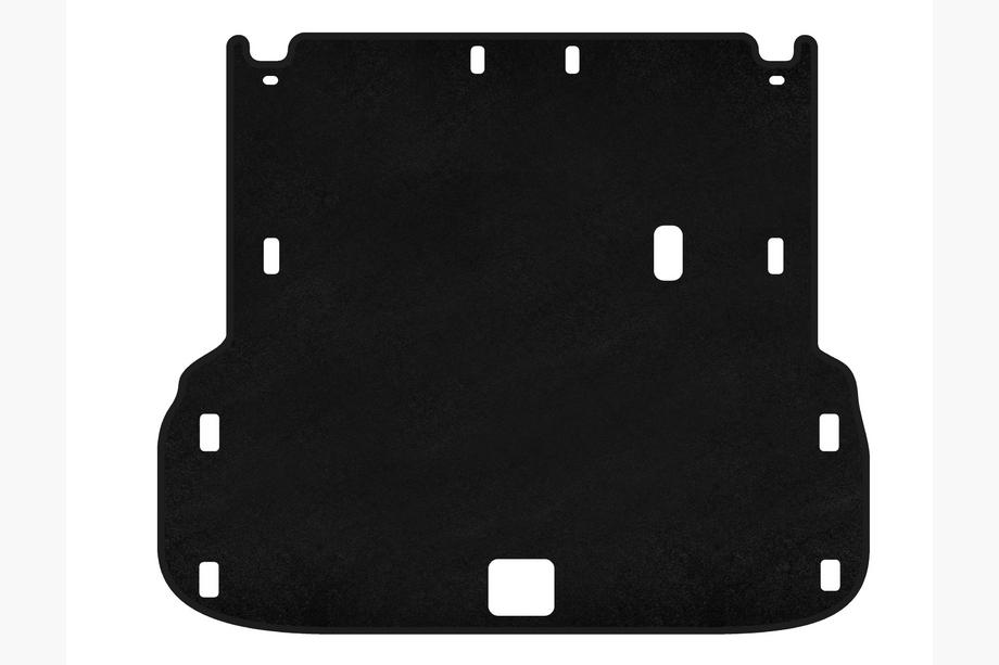 Infiniti QX60 2016-2021 Textile Trunk Mat Classic (up to 2nd Row, Black) Image