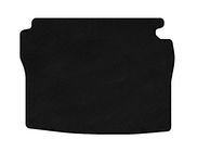 Mercedes S-class W126 1979-1991 Trunk Mat Textile Classic (SD, Short Wheelbase, Black) photo 1