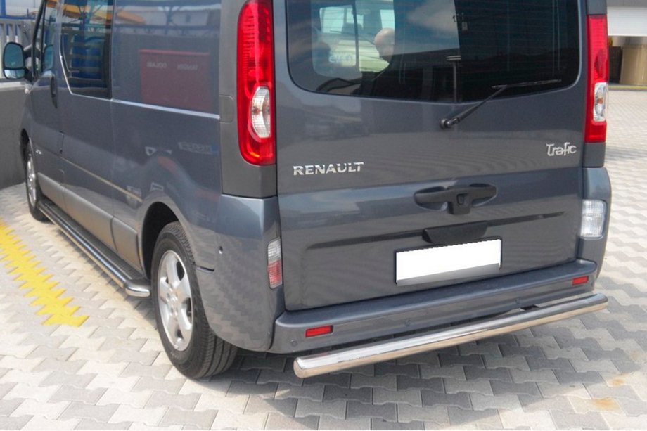 Renault Trafic 2001–2015 Rear Guard AK002 (Stainless Steel) Image