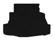 Nissan Primera P12 2002–2007 Trunk Mat Textile Classic (SD, Black) photo 1
