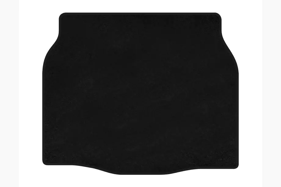 Nissan Tiida 2011-2014 Trunk Mat Textile Classic (HB, Black) Image