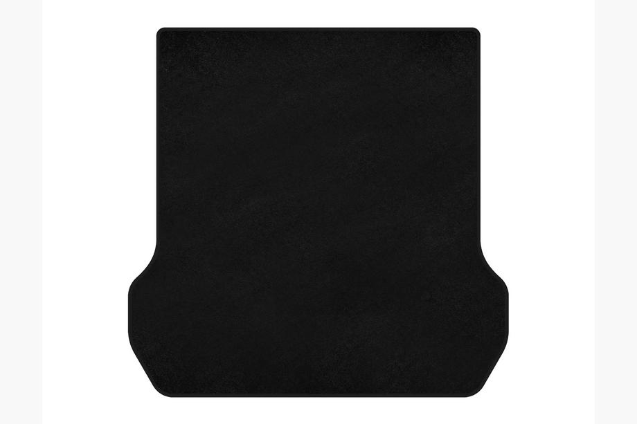 Opel Zafira A 1998-2005 Textile Trunk Mat Classic (up to 2nd row, 2003-2005, 7-seater, Black) Image