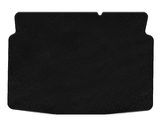 Peugeot 207 2006–2014 Textile Trunk Mat Classic (HB, 5-door, Black) photo 1