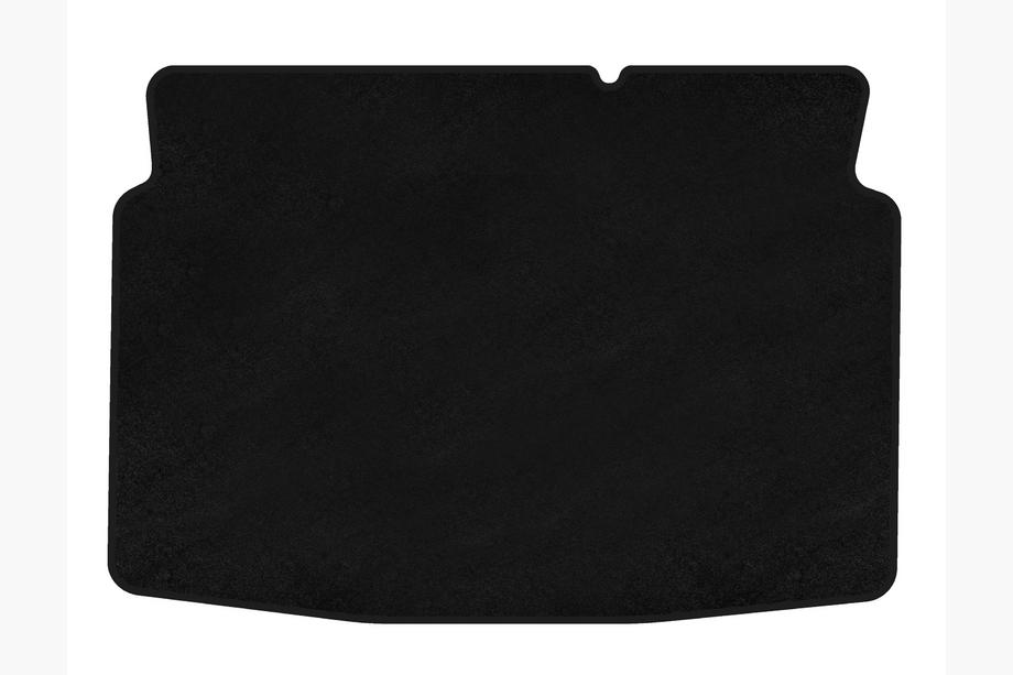 Peugeot 207 2006–2014 Textile Trunk Mat Classic (HB, 5-door, Black) Image