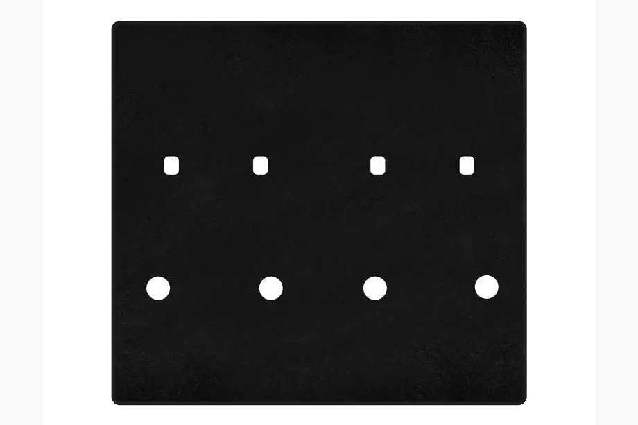 Peugeot Partner/Rifter 2019- Trunk Mat Textile Classic (Long Wheelbase, Black) Image