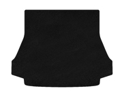 Renault Laguna 2001-2007 Trunk Mat Textile Classic (SW, Black) photo 1