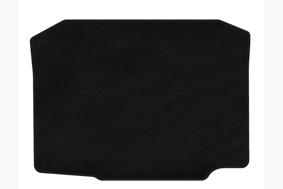 Seat Ibiza 2010-2017 Trunk Mat Textile Classic (2010-2012, HB, 5-Door, Black) Photo 1