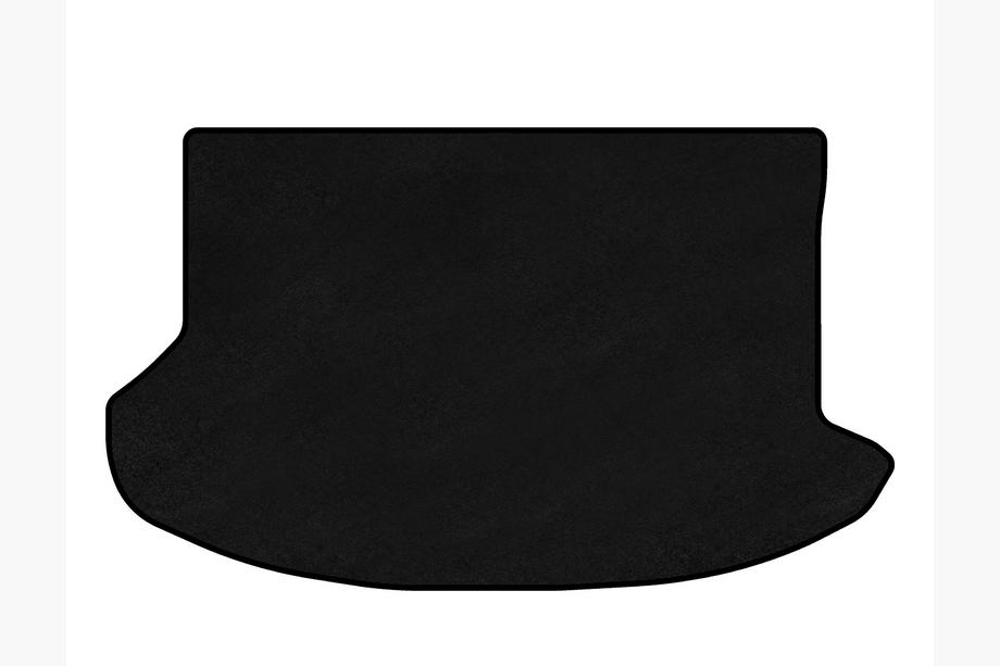 Subaru Impreza 2007-2011 Trunk Mat Textile Classic (HB, Black) Image