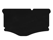 Suzuki Swift 2010-2017 Textile Trunk Mat Classic (HB, 5-door, Black) photo 1