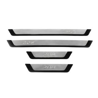 Door Sill Protectors Omsa (4 pcs, Stainless Steel) photo 2