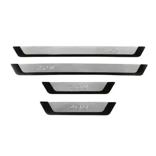 Door Sill Protectors Omsa (4 pcs, Stainless Steel) photo 2