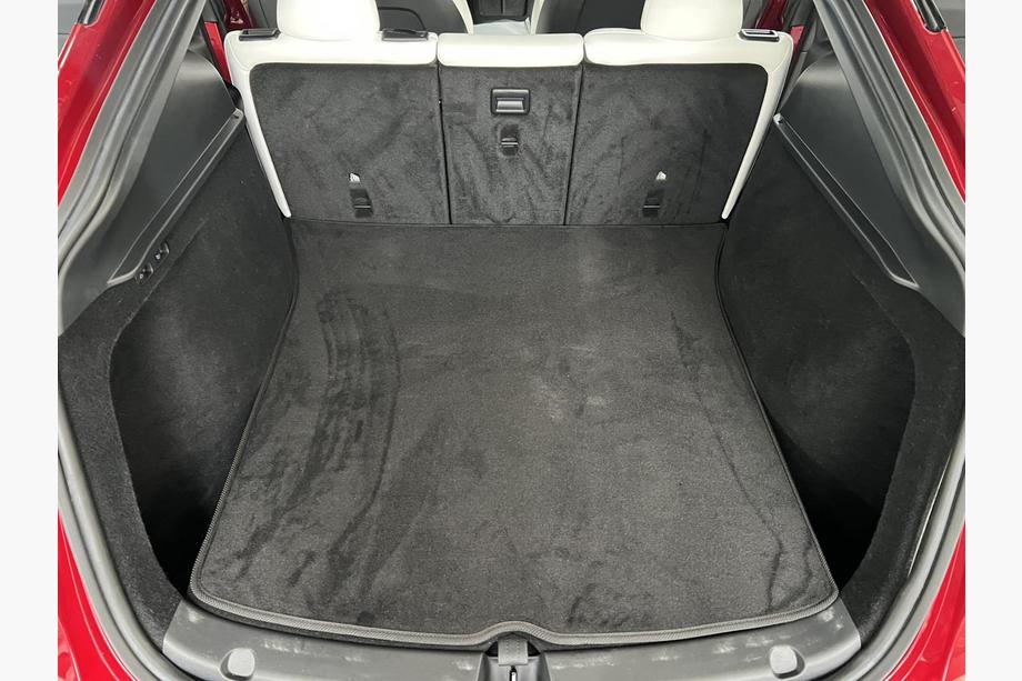 Tesla Model Y 2020- Textile Trunk Mat Classic (2020-2024, Black) Image