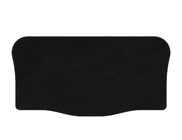 Toyota Aygo 2007-2014 Textile Trunk Mat Classic (2007-2009, HB, 3-Door, Black) photo 1