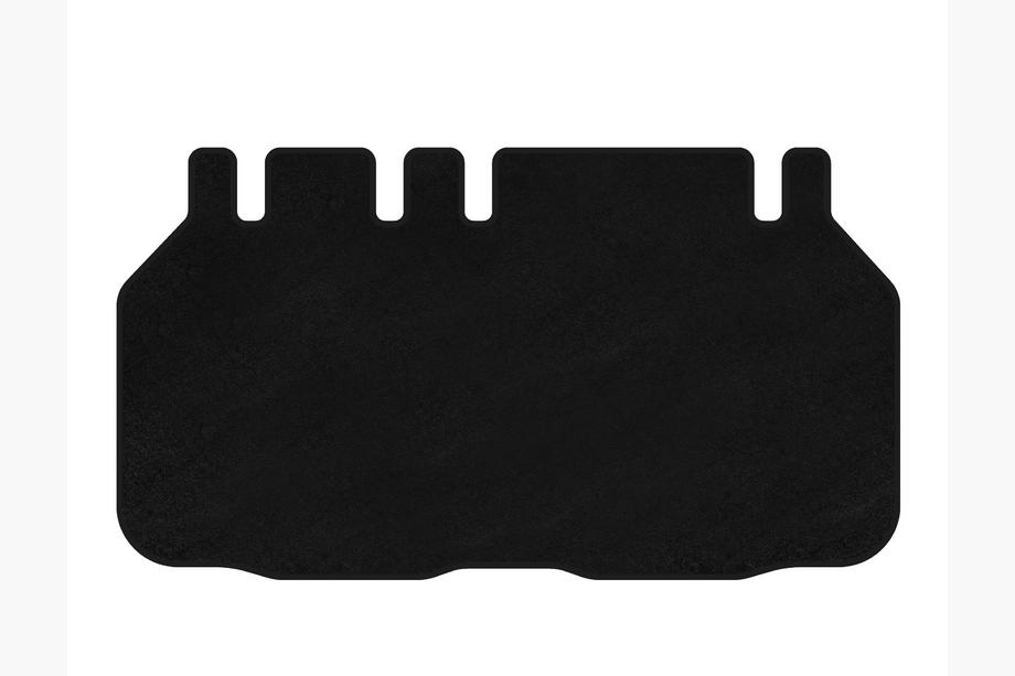 Toyota Previa 2006-2019 Textile Trunk Mat Classic (6-Seater, Black) Image