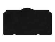 Toyota Yaris 2006-2011 Textile Trunk Mat Classic (HB, 5-door, Black) photo 1