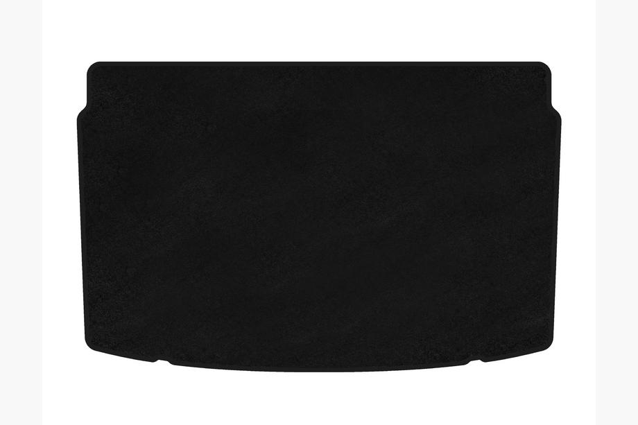 Volkswagen Polo 2017- Trunk Mat Textile Classic (HB, Black) Image
