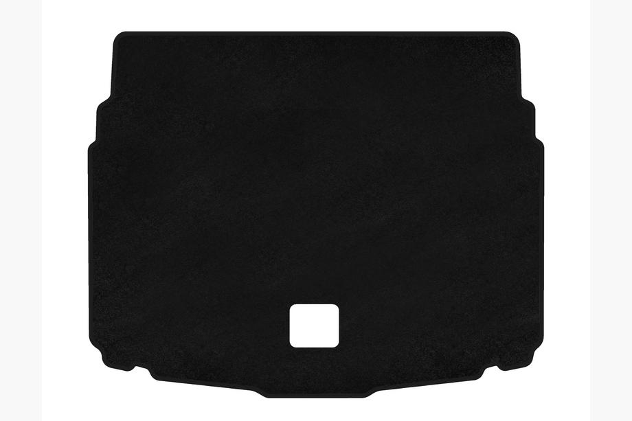 Volkswagen T-Roc 2017-2025 Trunk Mat Textile Classic V1 (5-Door, Black) Image