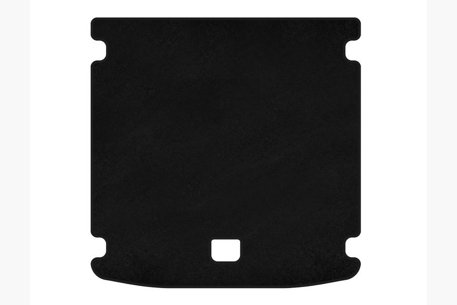 Audi A4 B6 2000-2004 Classic carpet boot mat (Avant, Black) Image