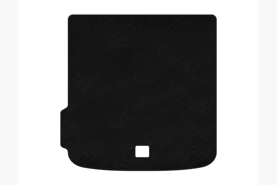 Audi A4 B9 2015-2024 Textile boot mat Classic V-1 (Avant, Black) Image
