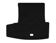 BMW 3 Series E92/E93 2006–2013 Trunk Mat Textile Classic (For E92, Black) photo 1