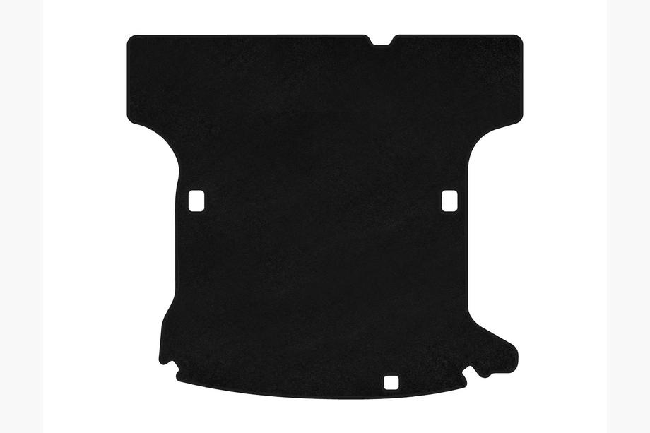 Dacia Logan I 2005-2008 Textile Trunk Mat Classic (SW, 5-seater, Pre-facelift, Black) Image