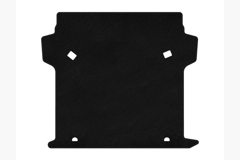 Fiat Doblo II 2010-2022 Trunk Mat Textile Classic (Black) Image